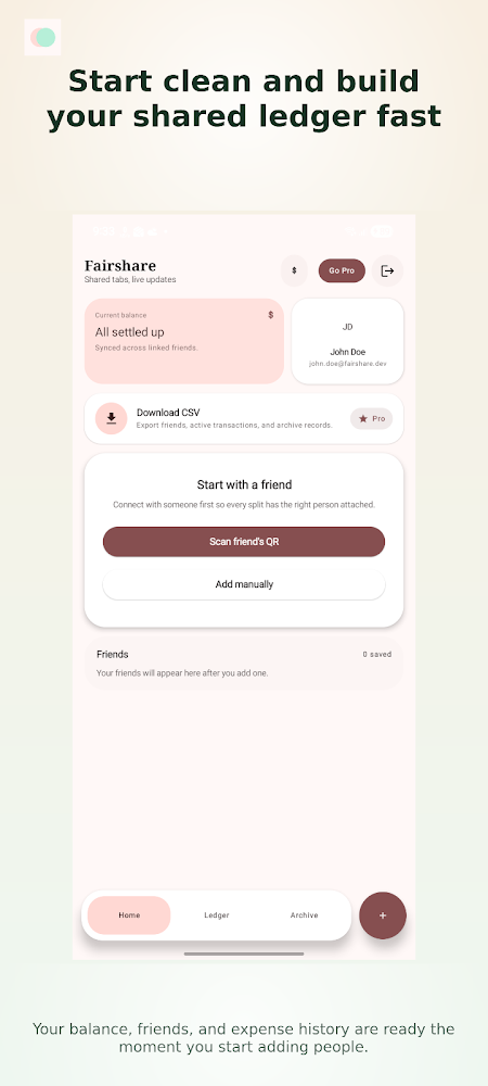 FairShare screenshot 3