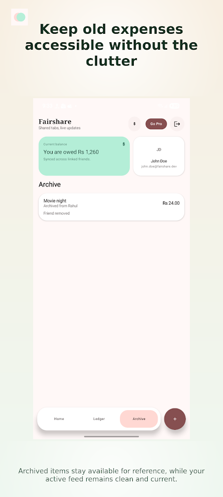 FairShare screenshot 5