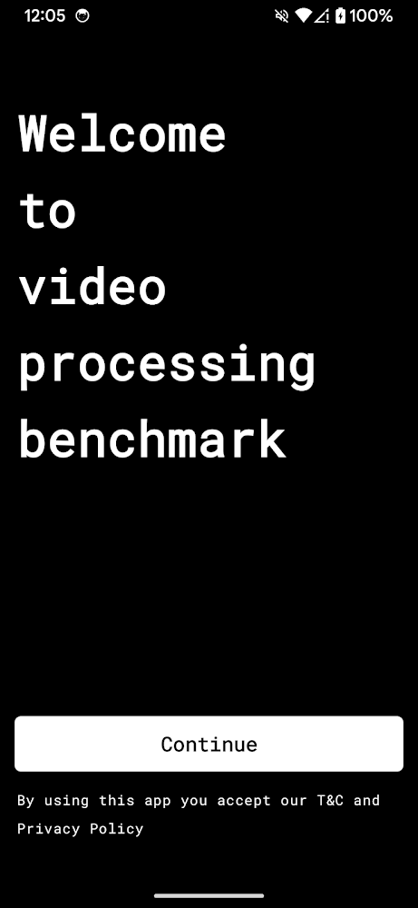 Video Processing Benchmark screenshot 2