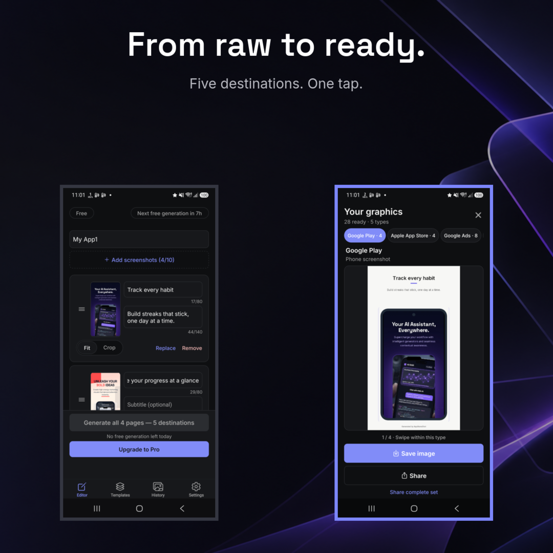 Mockup Maker square ad creative